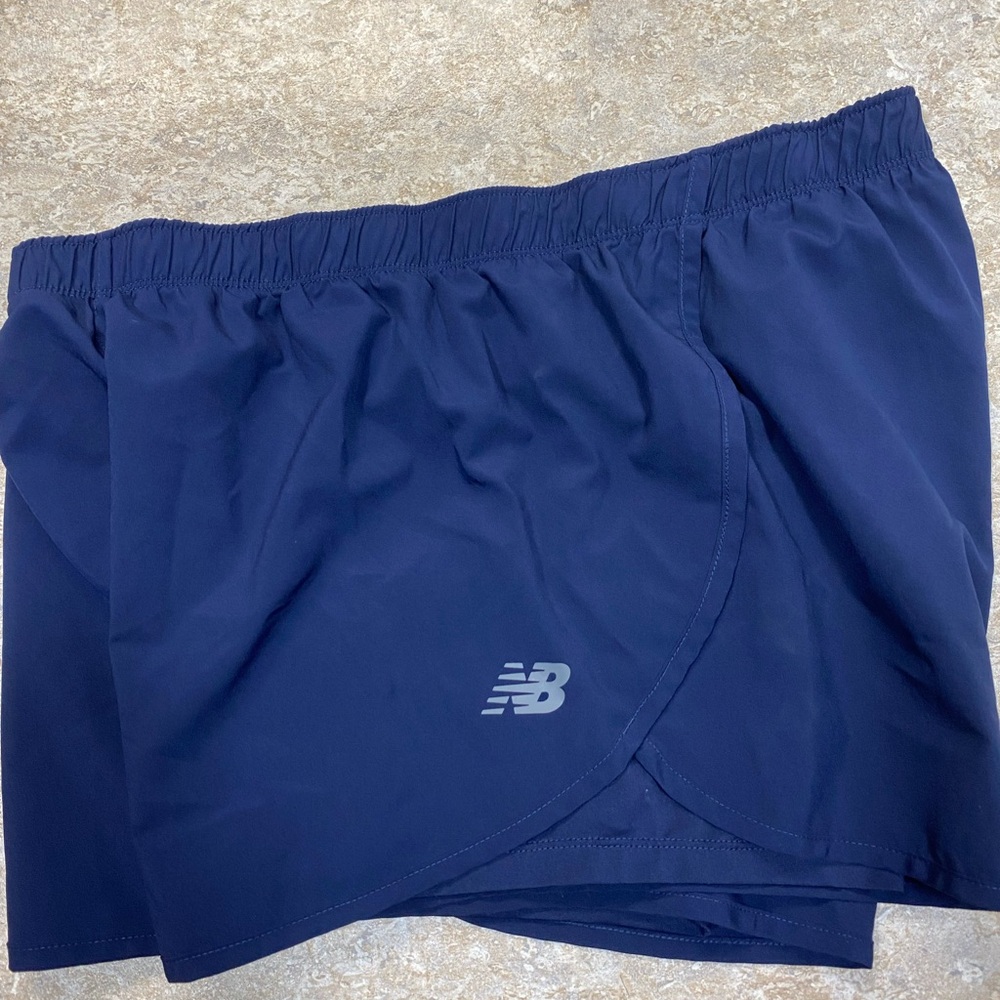 New Balance Women’s Navy Blue Running Shorts